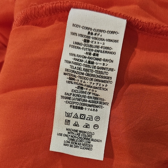 Free People Mockingbird Mini Dress Deep V Neck SS Open Back Hot Cherry Siz 8 NWT - Picture 8 of 16